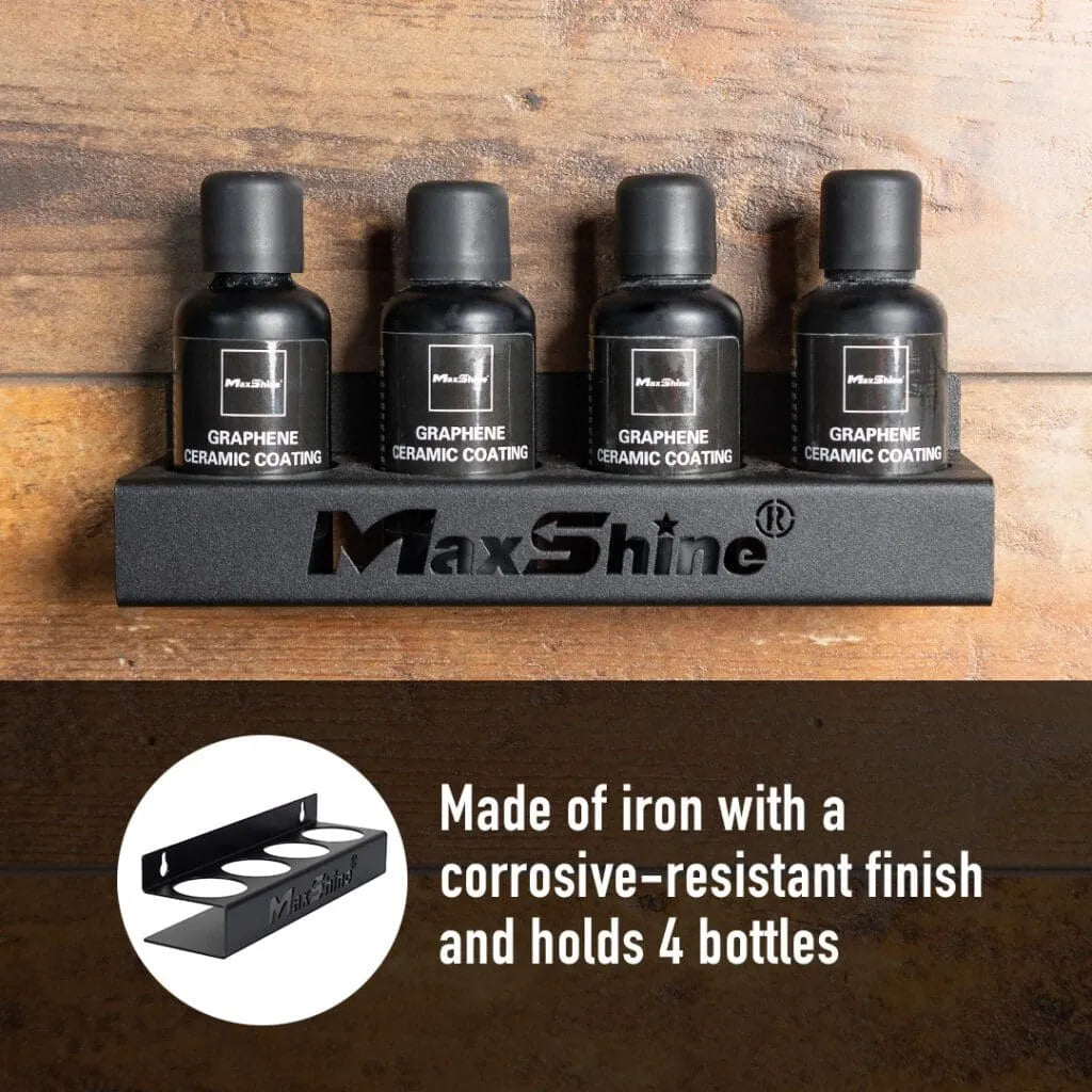 Ceramic Coating Holder – 4 Bottles of 50ml to 100ml