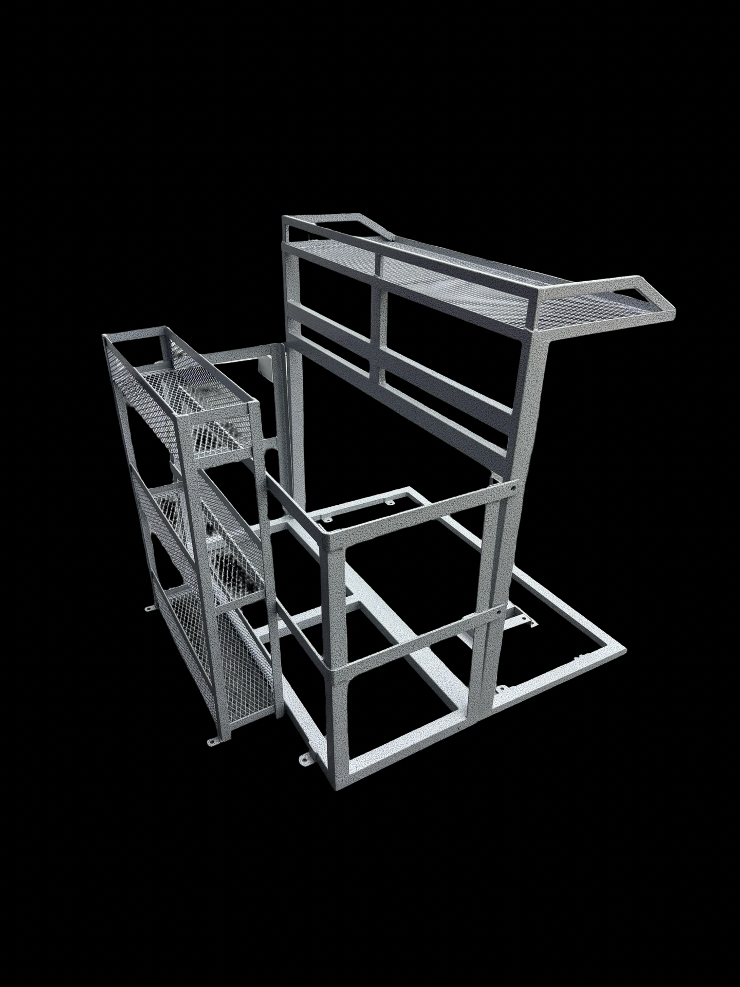 Mobile detailing combo rack