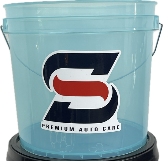 Neon Blue 3 Gallon Bucket