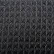 Waffle Weave Microfiber Glass Towel Medium Black