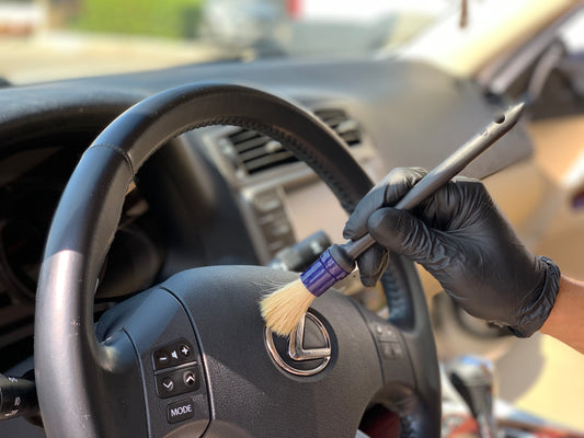 Interior and exterior brush