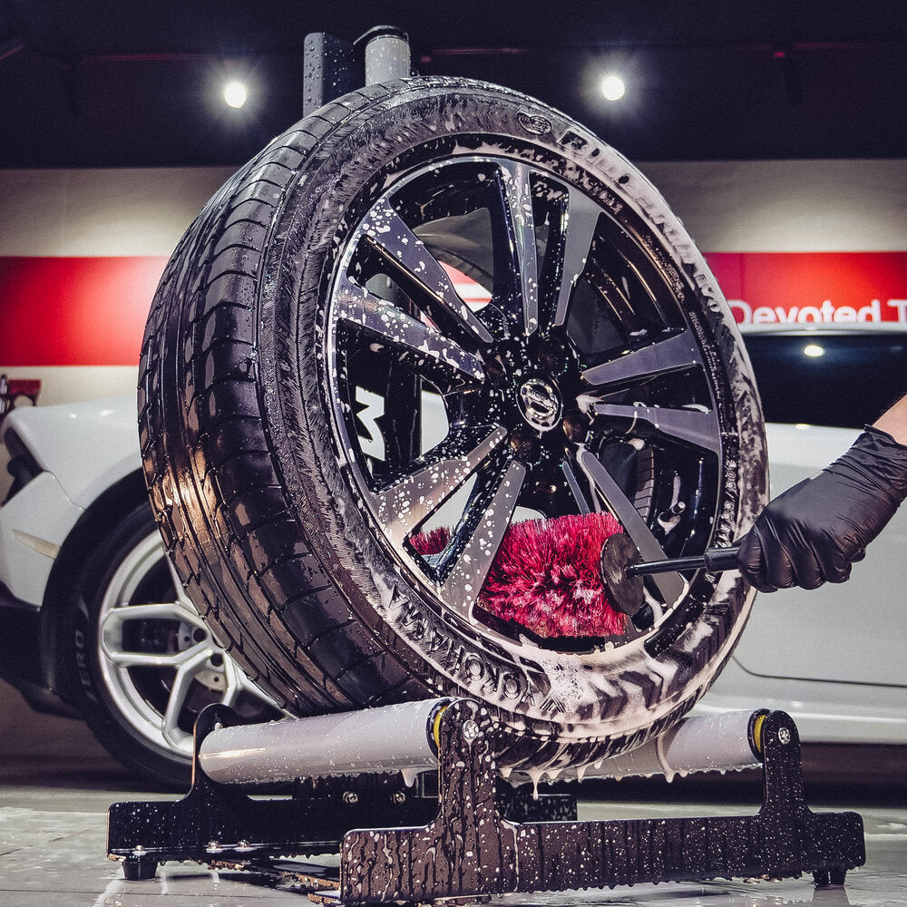 Maxshine Deep Cleaning Wheel Stand Wheel Roller Stand for tire Cleaning