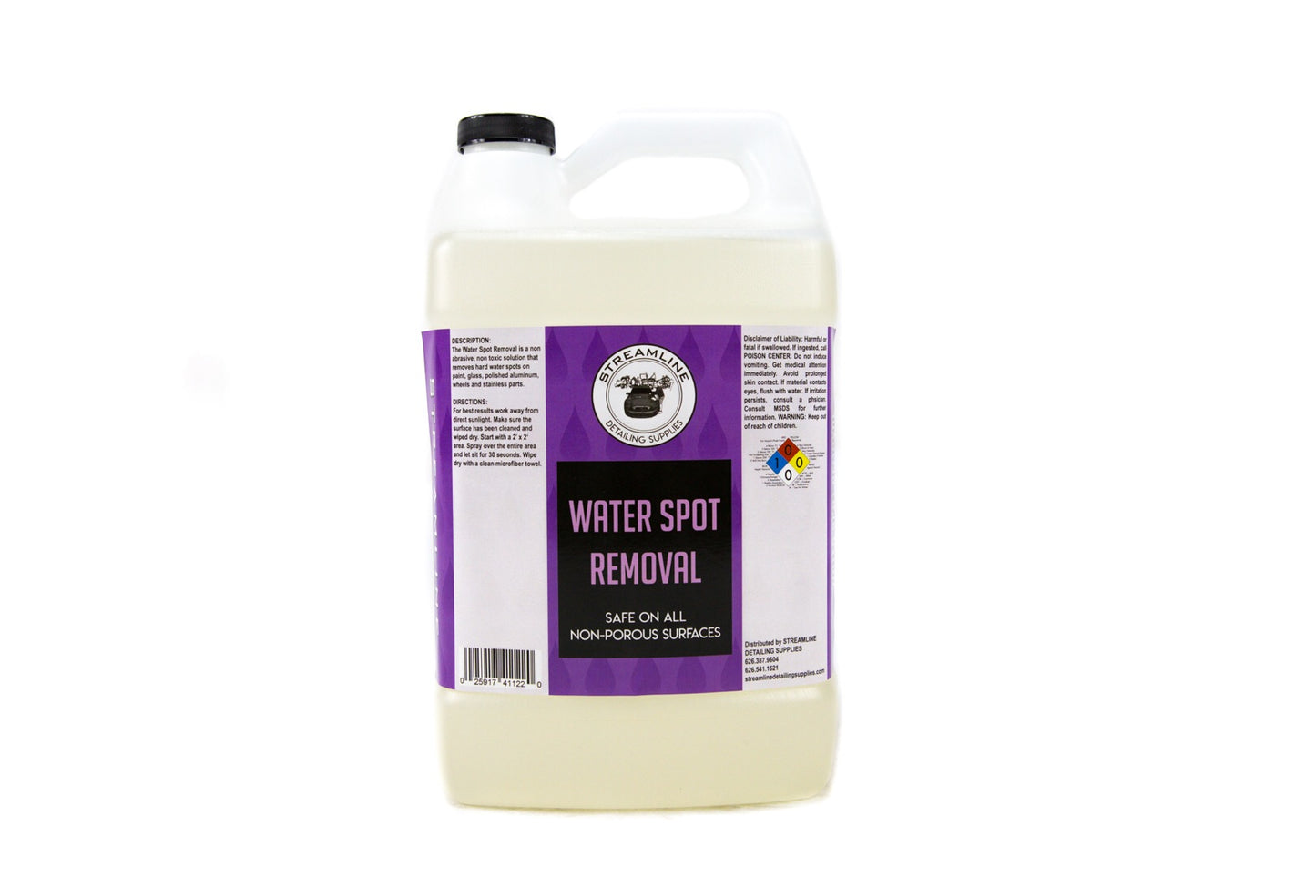 Water spot removal