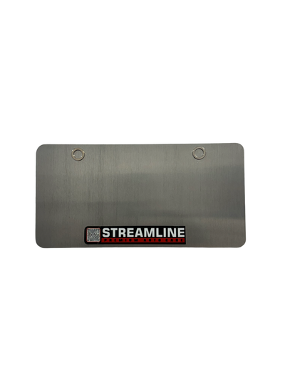 License plate cover, magnetic