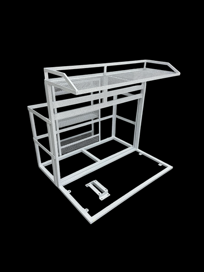 Mobile detailing combo rack