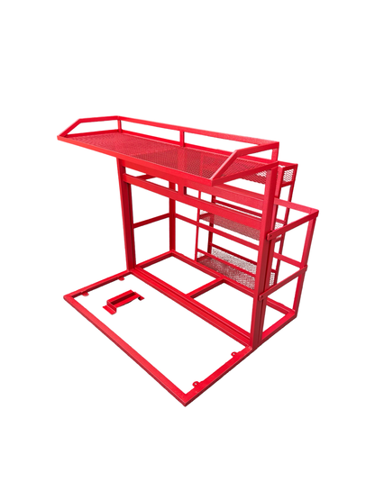 Mobile detailing combo rack