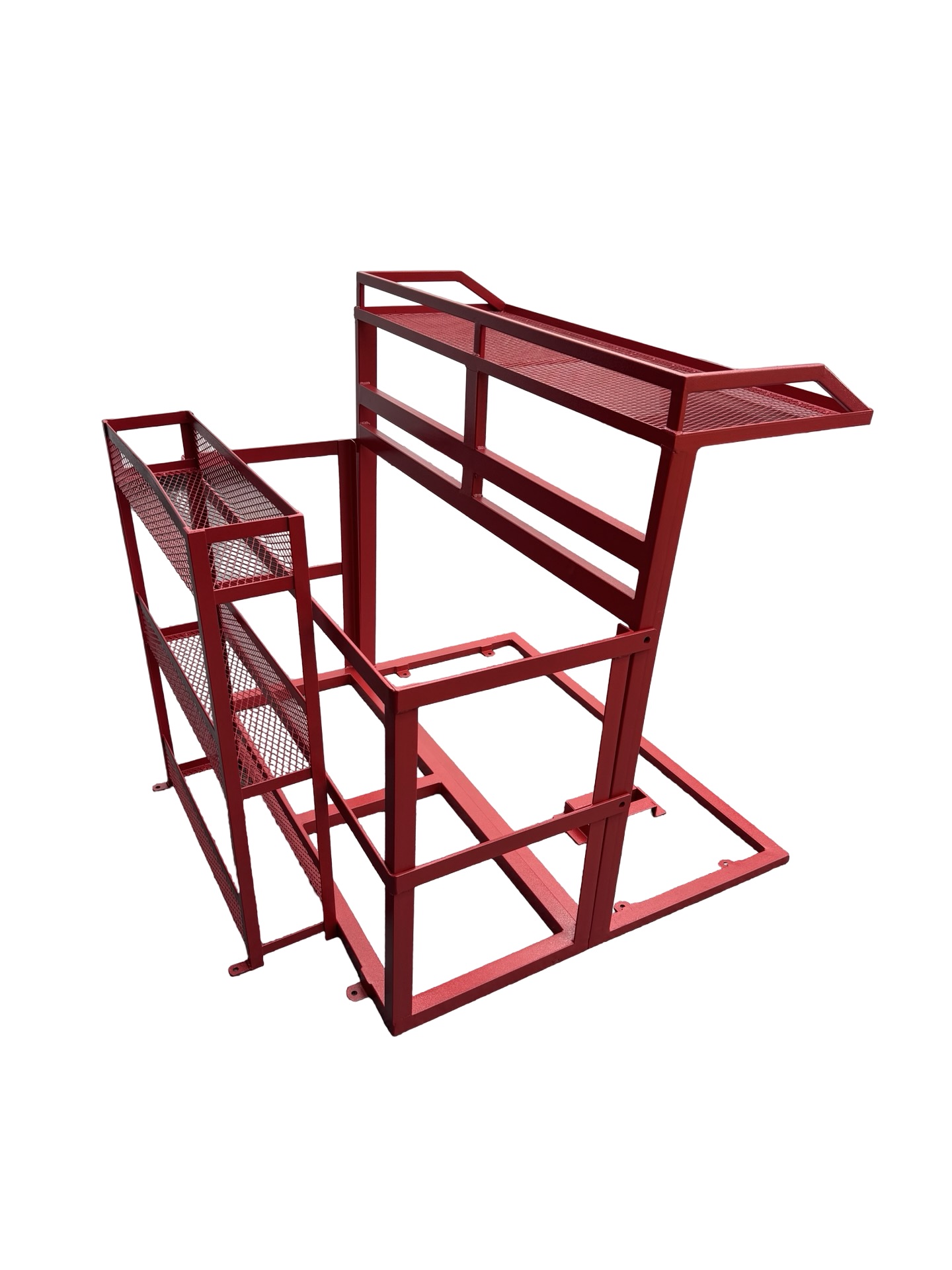 Mobile detailing combo rack