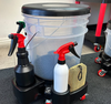 Bucket Dolly with Detailing Tool Storage Tray