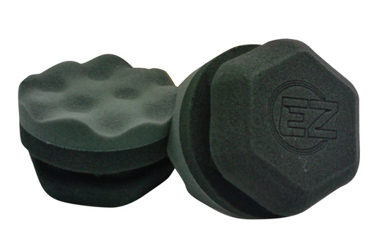 EZ Shine Applicator – Hex Grip Foam Tire Dressing Applicator (1-Pack)