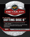 Meguiar's DA Microfiber Cutting Disc,  - 6 inch