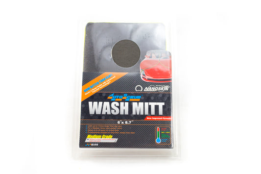 Streamline Auto Scrub Medium Wash Mitt - Yellow