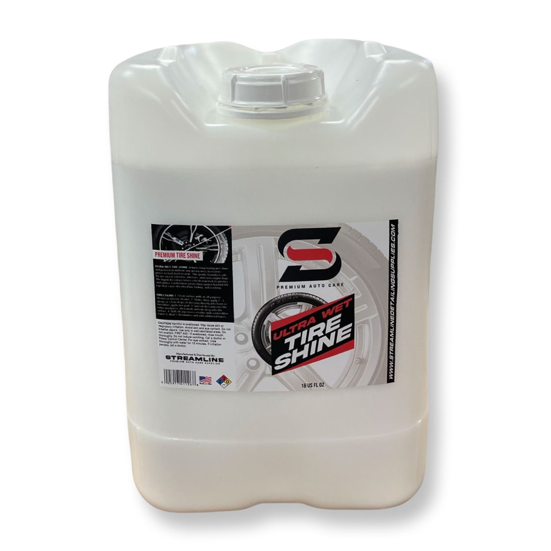 Streamline Wet Look Tire Shine - 1 Gallon - Streamline Detailing Supplies